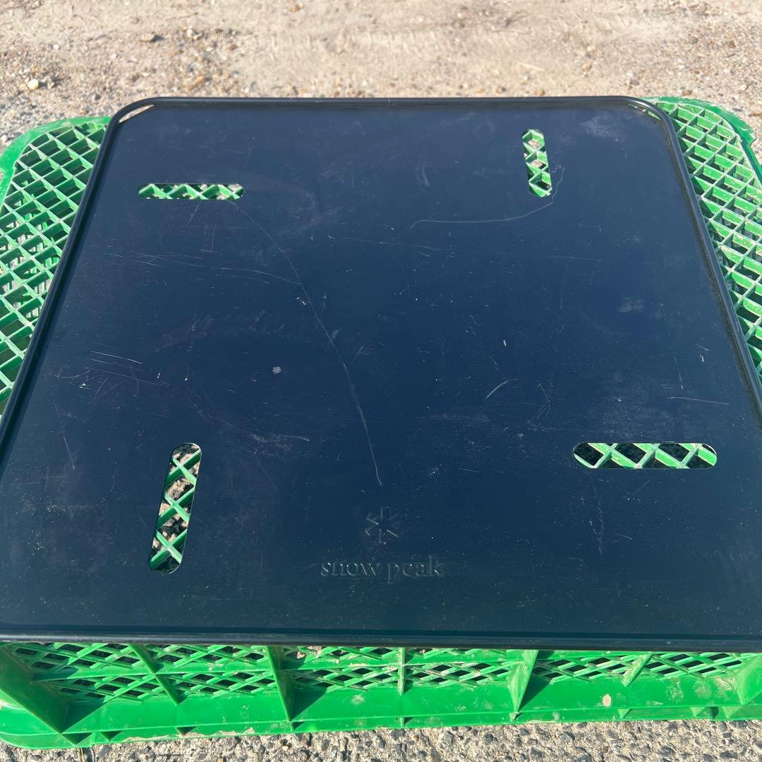  peak 焚き火台 ステンレス製 専用マット付き