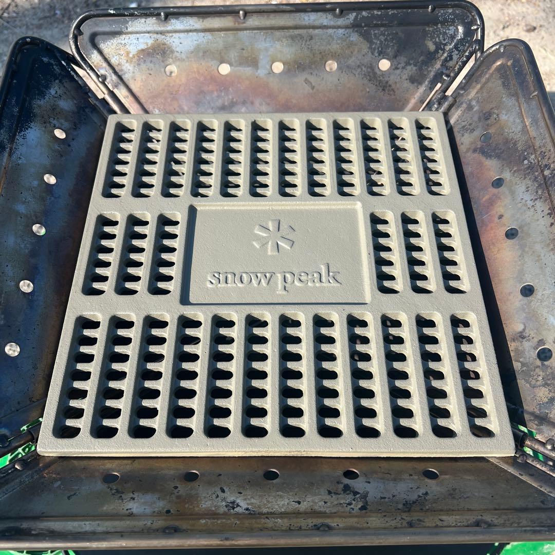  peak 焚き火台 ステンレス製 専用マット付き