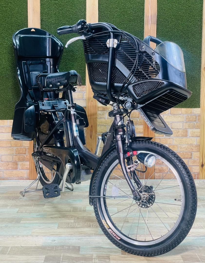 ブリヂストン No1モデル ブラウン系 子供乗せ電動アシスト H3379