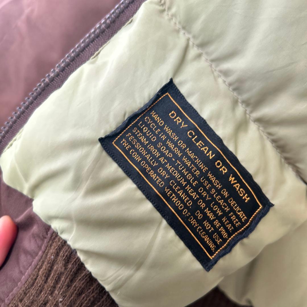 極美品70s~80s Eddie Bauer 黒タグ グースダウンジャケット