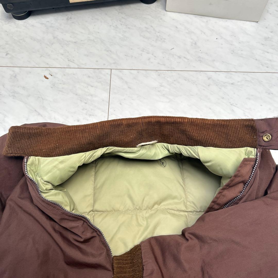 極美品70s~80s Eddie Bauer 黒タグ グースダウンジャケット
