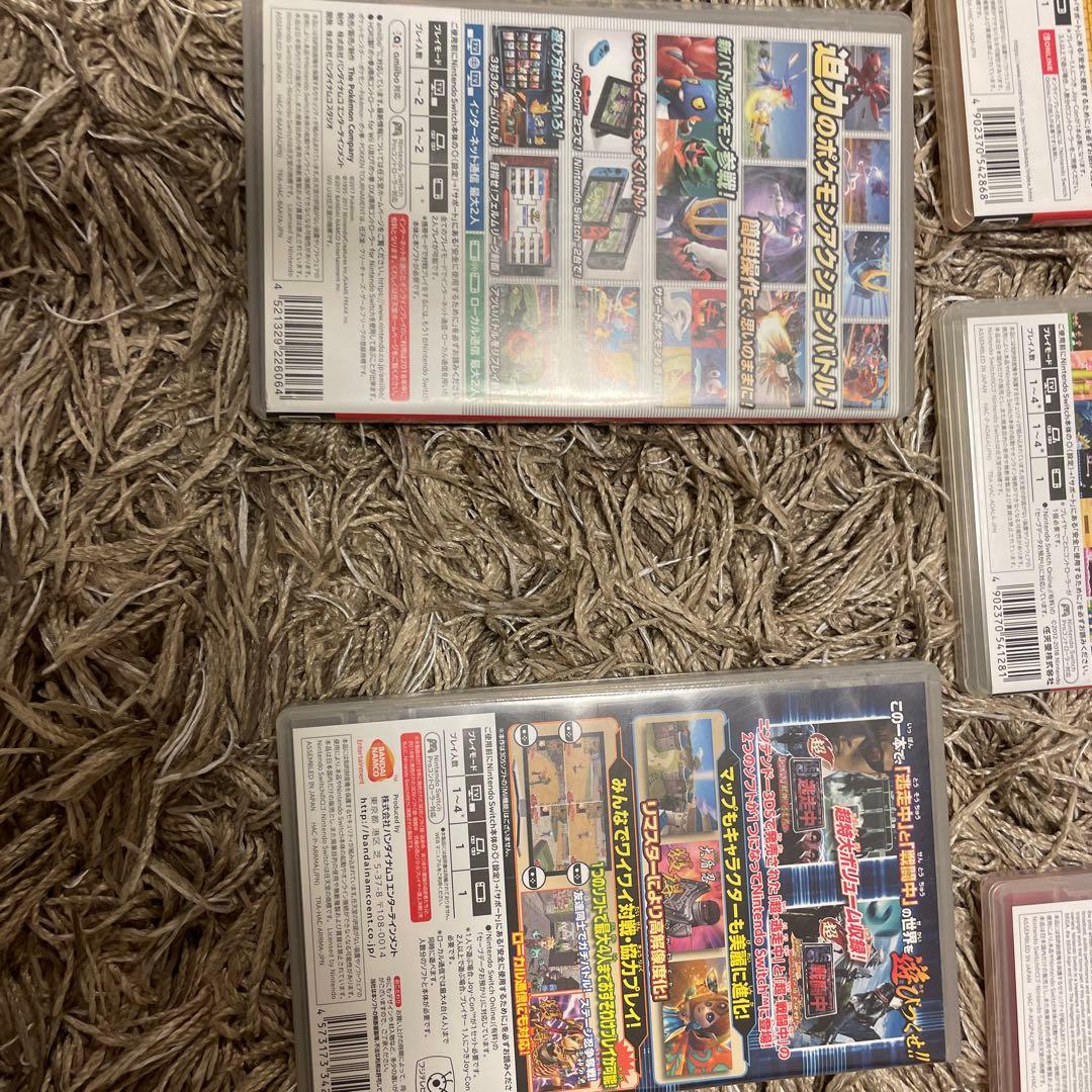 任天堂スイッチ ゲームソフト 5本まとめ売りセット