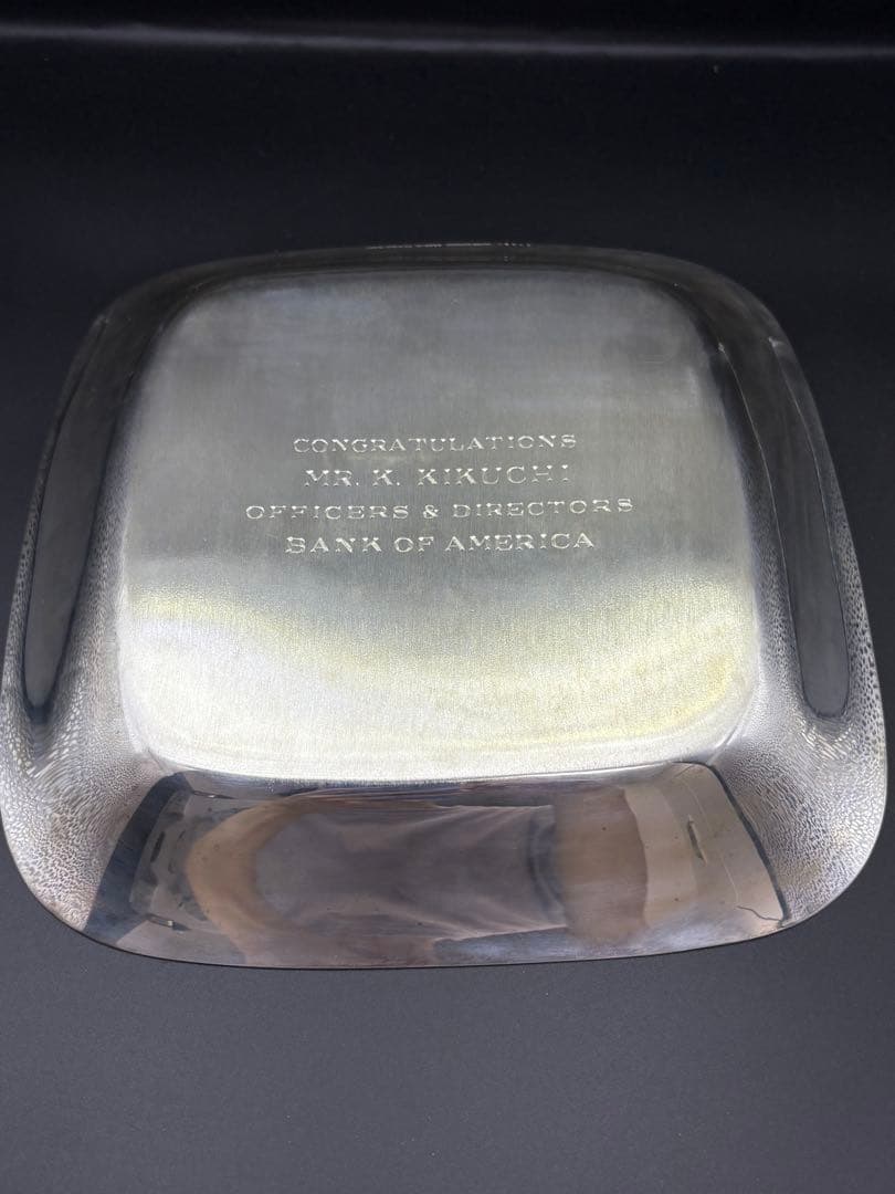 Tiffany&coMAKERS ティファニー シルバートレー　プレート　角皿