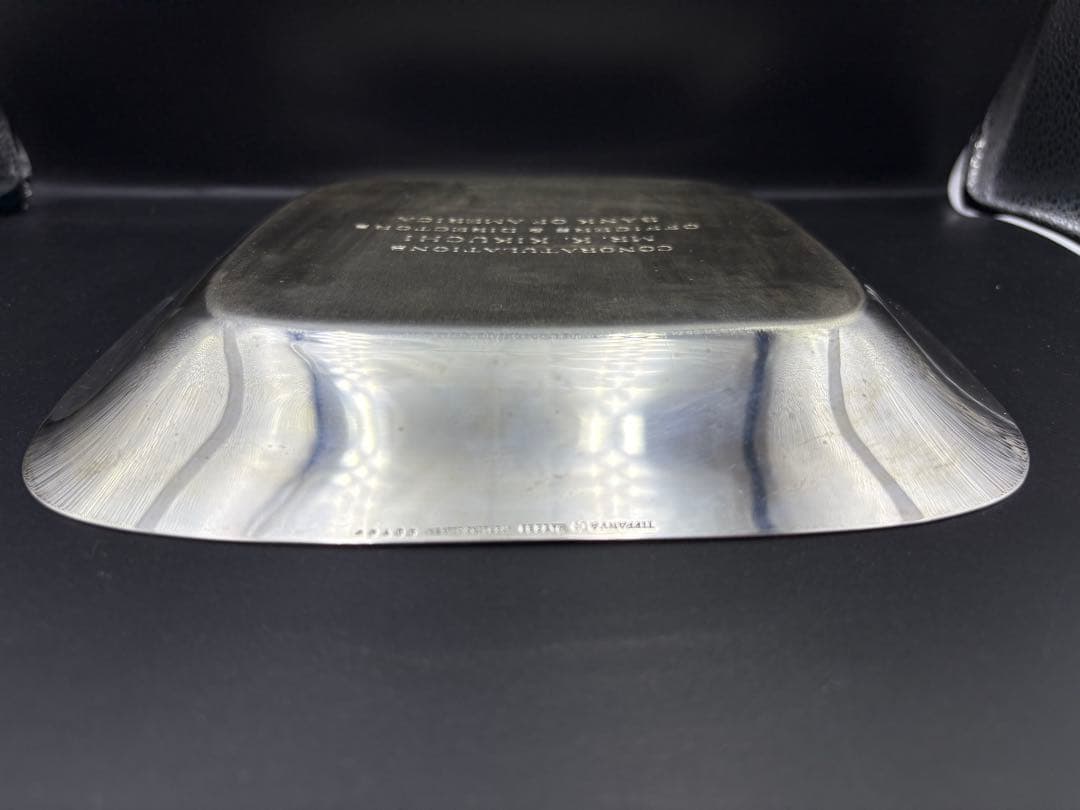 Tiffany&coMAKERS ティファニー シルバートレー　プレート　角皿