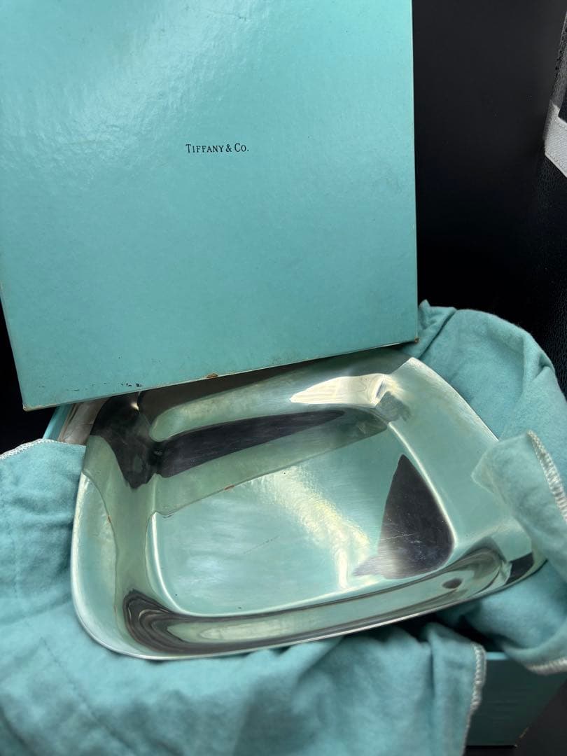 Tiffany&coMAKERS ティファニー シルバートレー　プレート　角皿