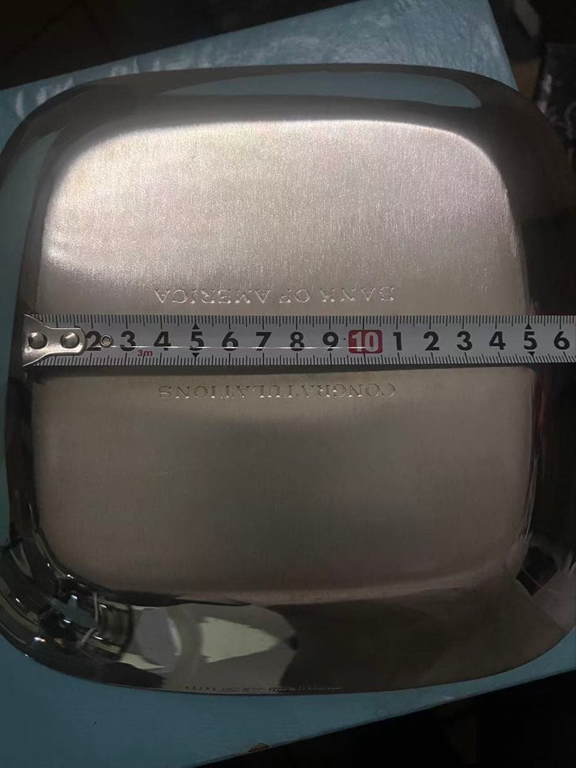 Tiffany&coMAKERS ティファニー シルバートレー　プレート　角皿