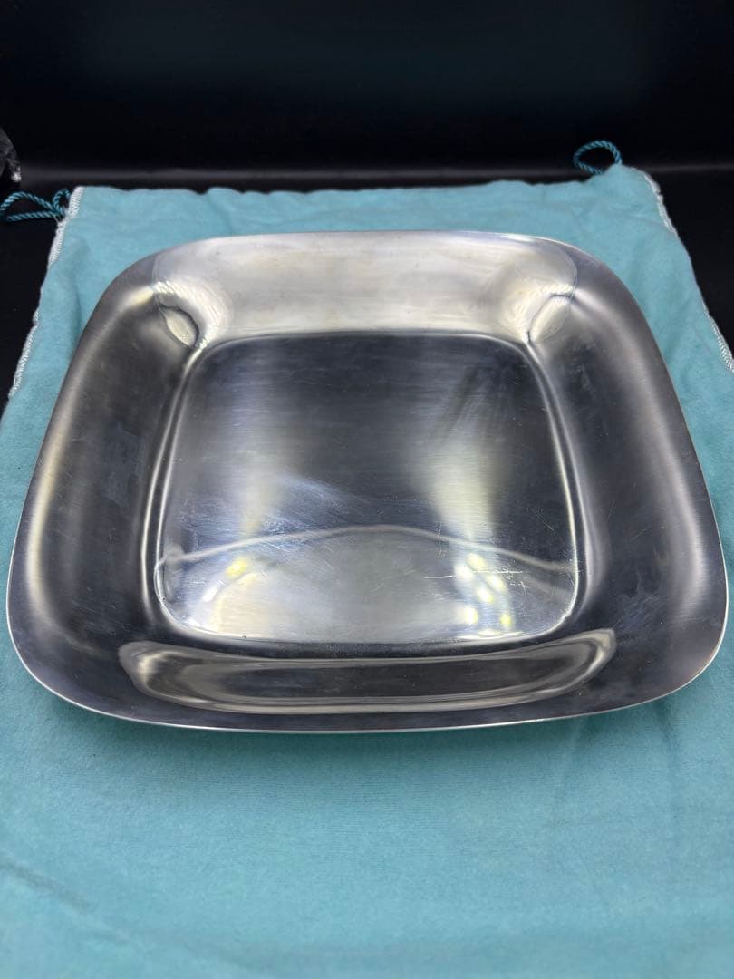 Tiffany&coMAKERS ティファニー シルバートレー　プレート　角皿