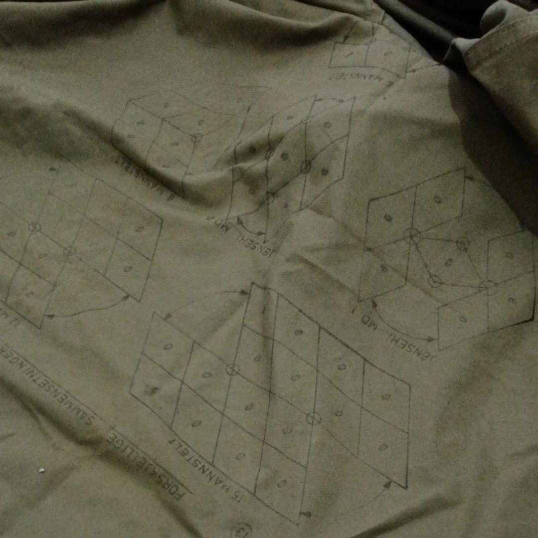 【軍幕】ノルウェー軍 ポンチョテント4枚 デッドストック