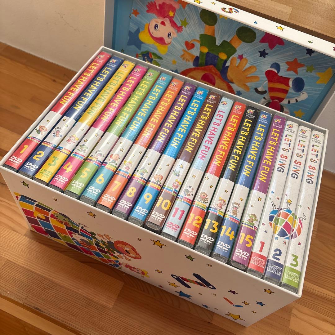 Miraico English Box DVDセット 15枚