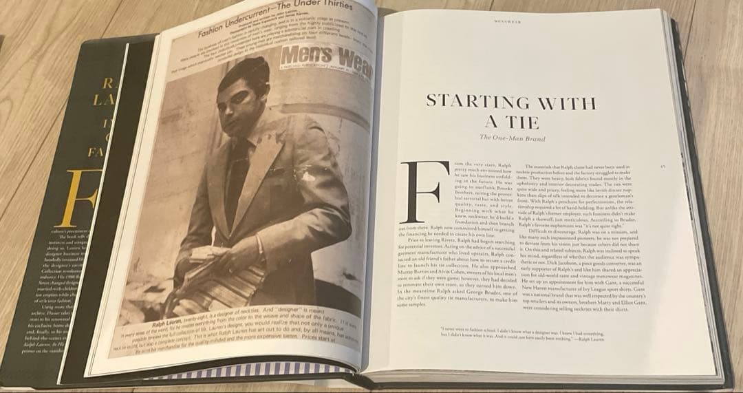 洋書 Ralph Lauren: In His Own Fashion