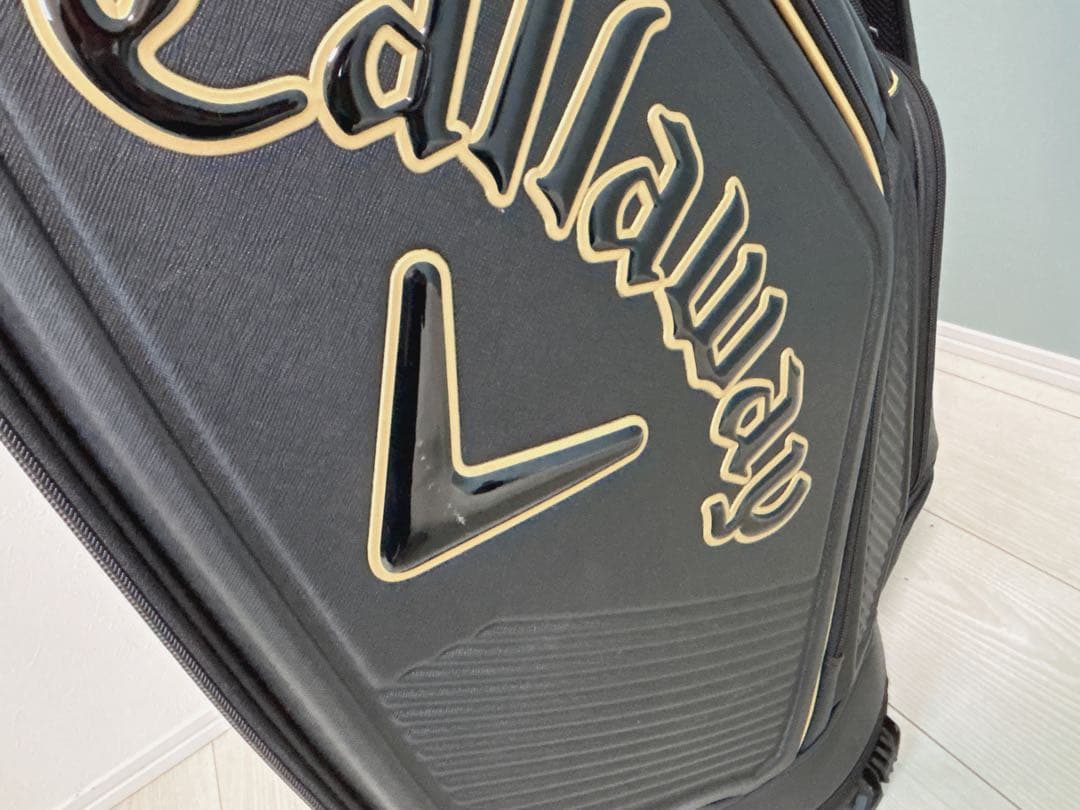 Callaway ゴルフキャディバッグ 黒/黄色
