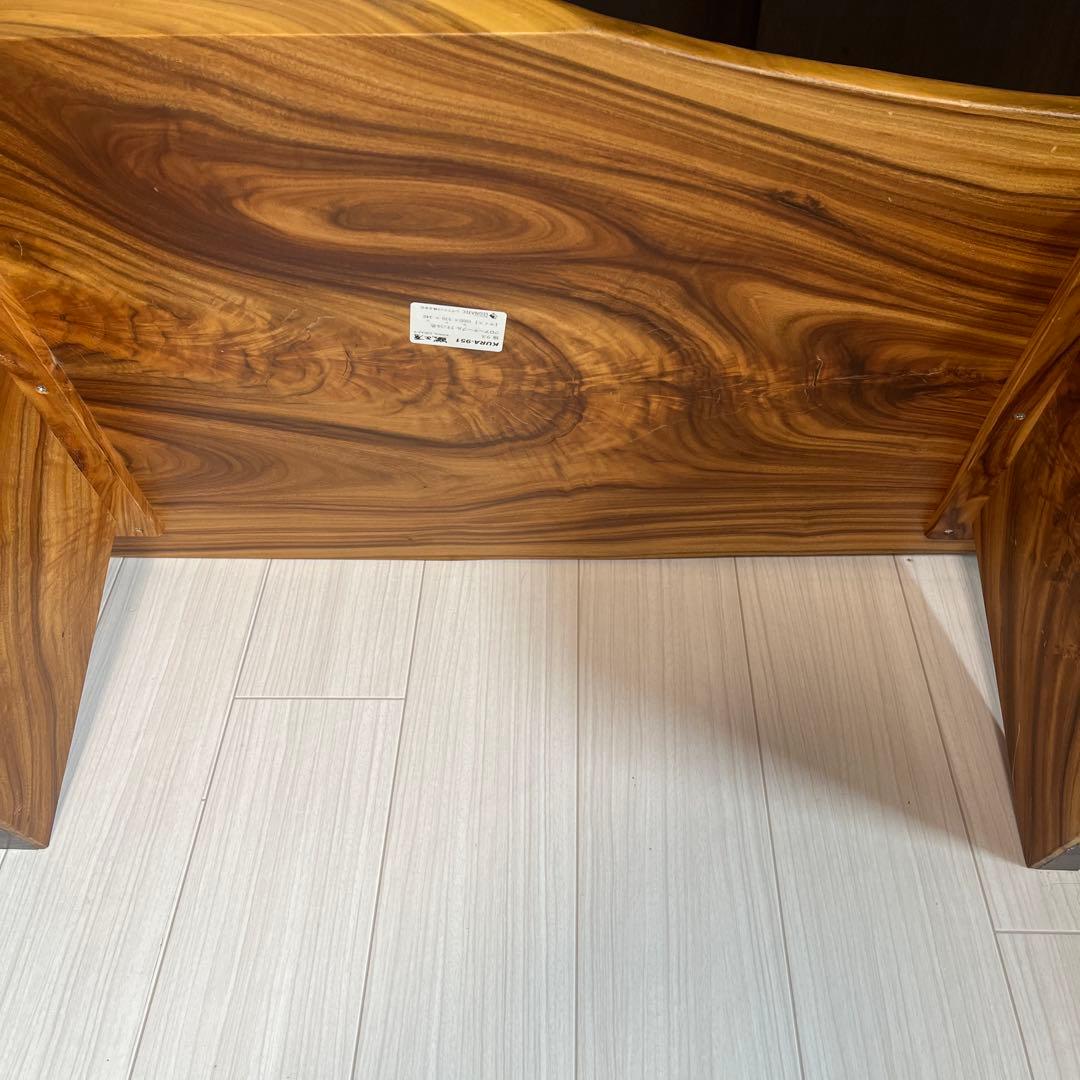 レグナテック KIWA CRAFT 楠/クス　1枚板　座卓　ローテーブル　一枚板