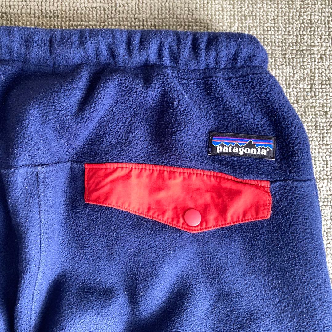 patagoniパタゴニアSynchillaXSシンチラスナップTパンツネイビー