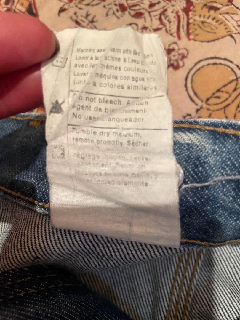 USA製 Carhartt B07 デニムペインターパンツ ダブルニー33×30