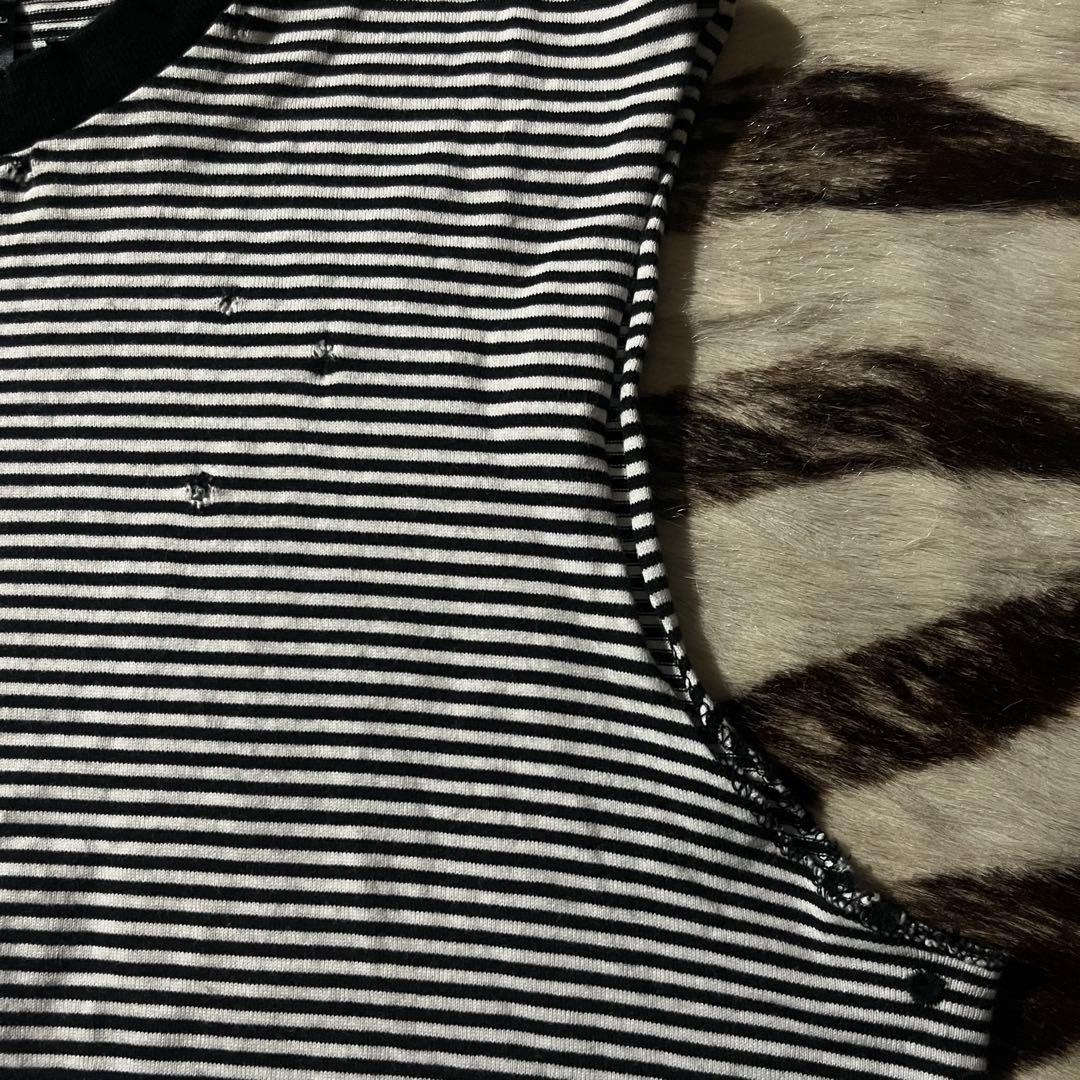 number nine 05ss ナイトクローラー期 ボーダー カットソー