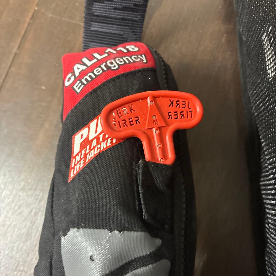 マズメ　ＭＡＺＵＭＥ　インフレータブル　ウエスト自動膨張ライフジャケット