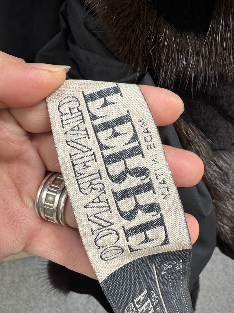 ア*ビ様 FERRETTI ブラウンファーコート