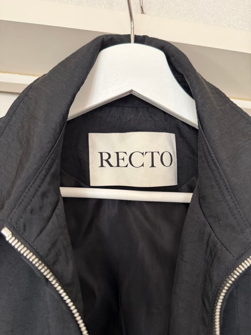 韓国ブランド RECTO クロップドジャケット S ブラック