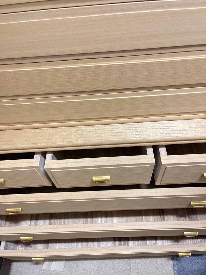 和ダンス　ウォールナット　中は総桐￼ 和箪笥　お値下げ不可