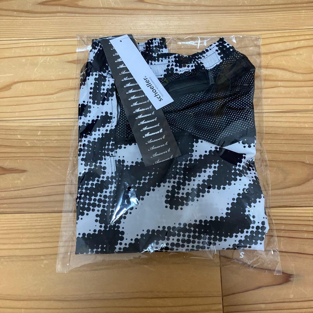 Answer4 Short Pants 文字モノトーン　Sサイズ