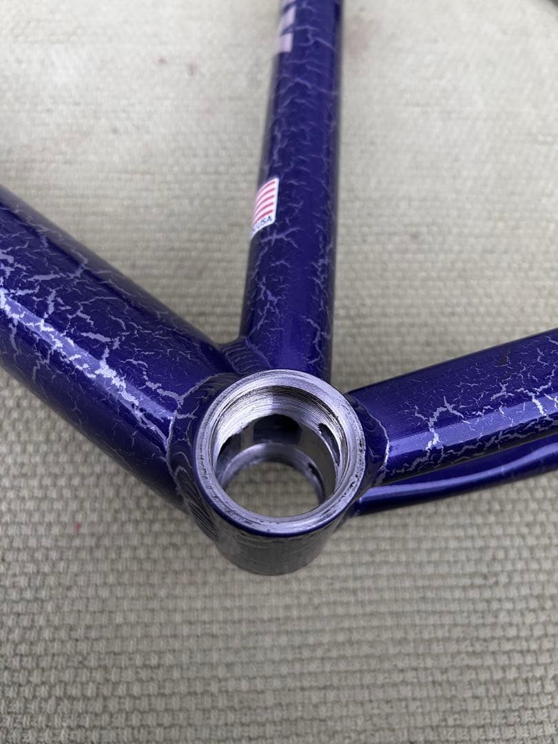 T*E様 enjine11 ピスト　M 美品！　シングル　フレームセット　エンジ