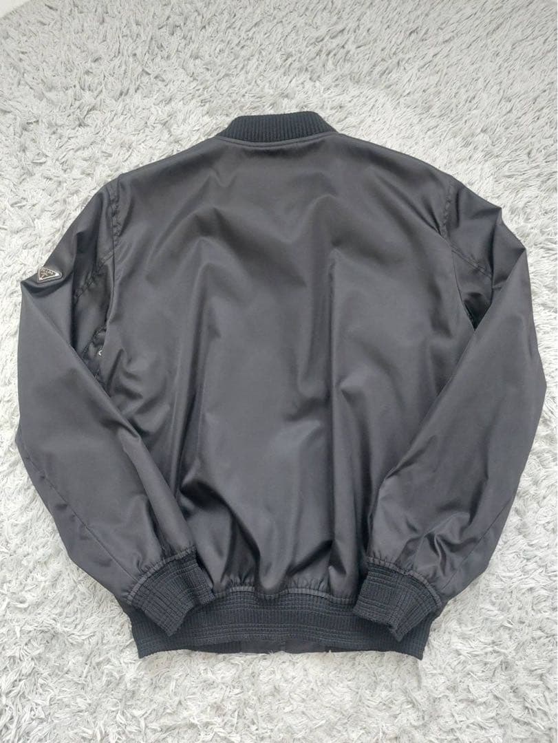 PRADAプラダ ブルゾン ボンバージャケット SGH038 MA1 サイズ52