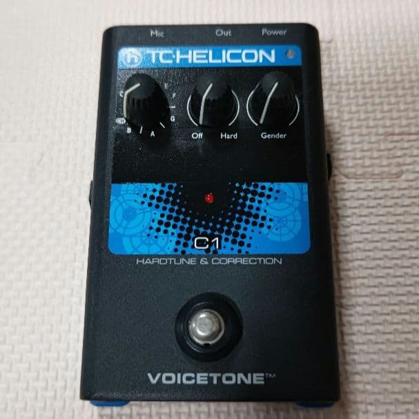 TC HELICON VoiceTone C1 ボーカルエフェクター