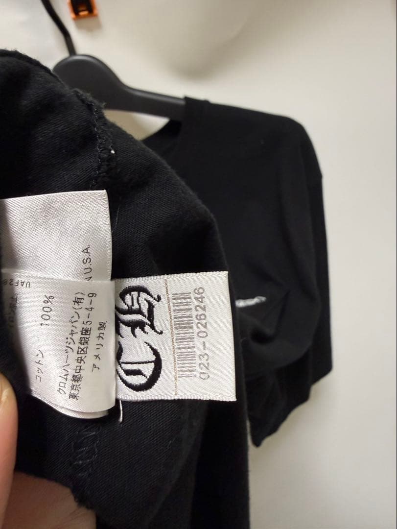 CHROME HEARTS クロムハーツ Tシャツ バックプリント　Lサイズ