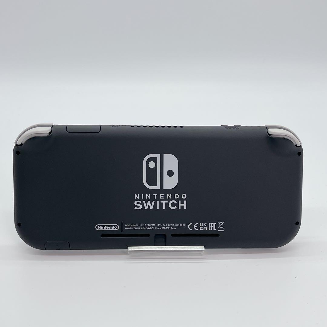 【極美品】Nintendo Switch lite グレー　稼働品　箱付