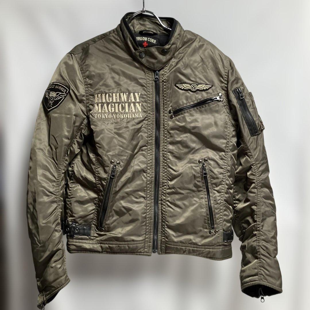 【NR/10/25/12】 YELLOW CORNジャケット オリーブグリーン