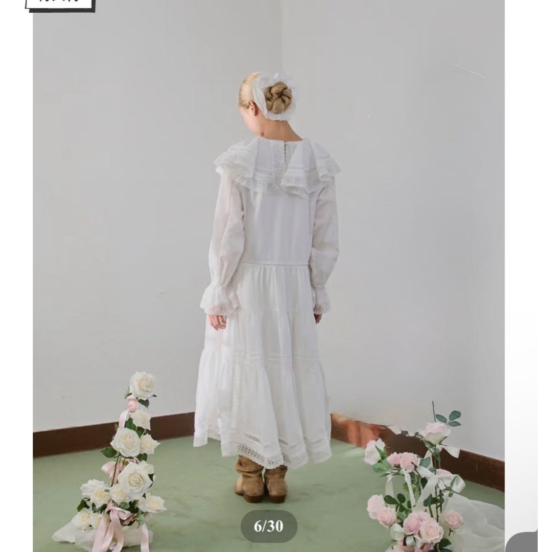 ワンピース treat urself cotton long one piece