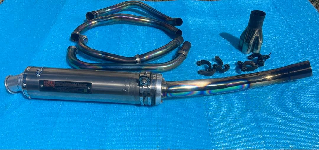 ZRX400 ヨシムラ　フルチタンマフラー
