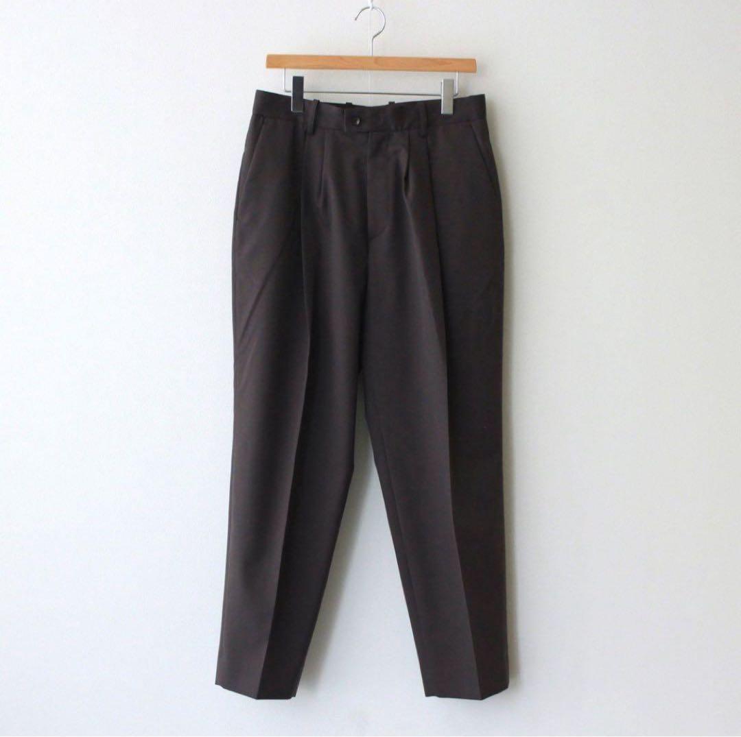 stein WIDE TAPERED TROUSERS シュタイン