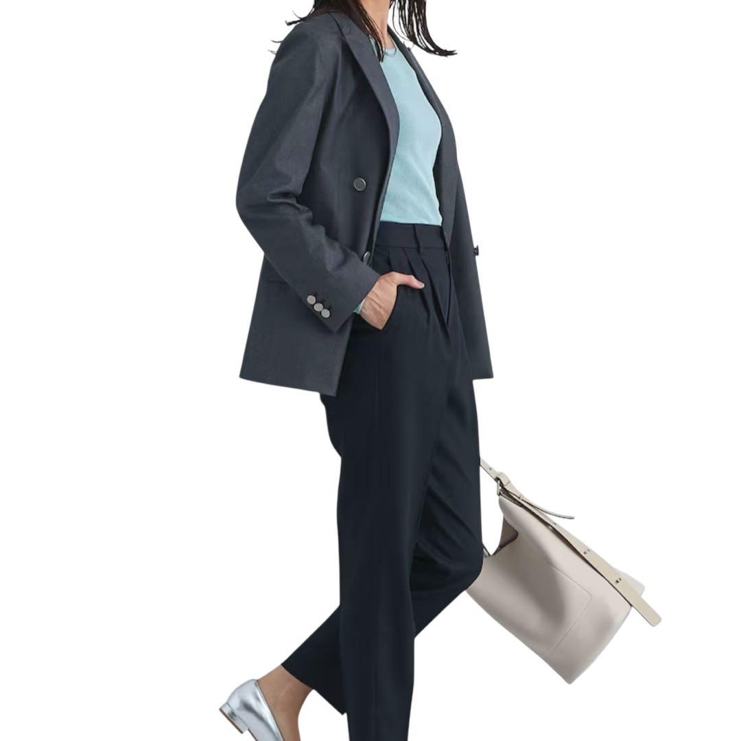 完売品 グリーンレーベルリラクジング シャンブレー ダブル ジャケット38