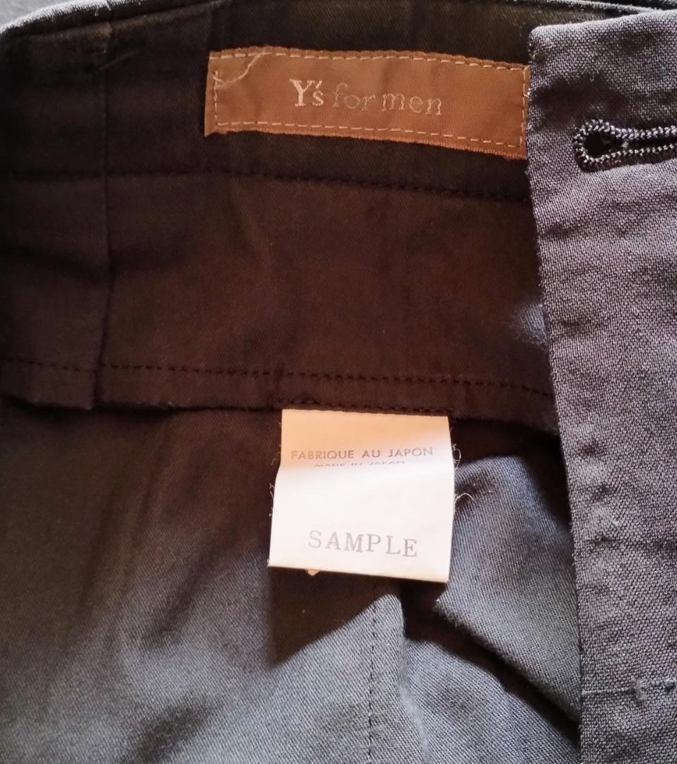 Y's for men スーツ（黒／麻・レーヨン）メンズMサイズ