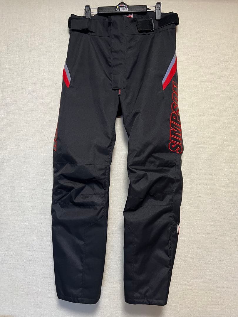 SIMPSON オーバーパンツ　レッド