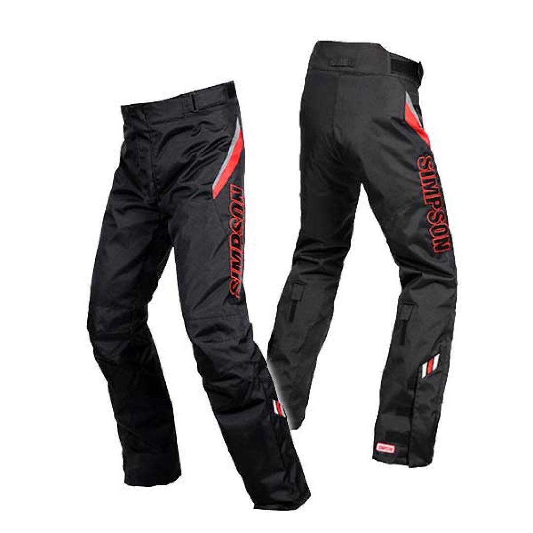 SIMPSON オーバーパンツ　レッド