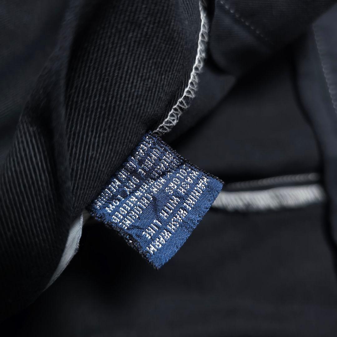 90sPoloByRalphLaurenラルフローレン黒染めANDREWポロチノ