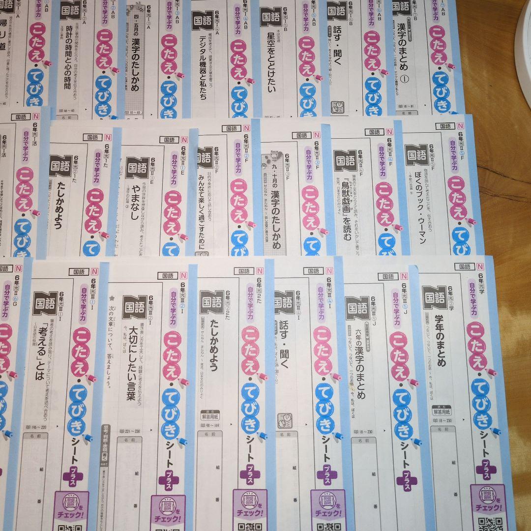 ぶんけい　カラーテスト　小6 国語　光村図書　6年生 Nぶんけい