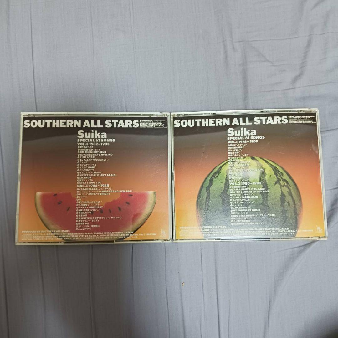​【極美品・缶/CD】サザンオールスターズ 限定盤「すいか」CD4枚組 特典付き