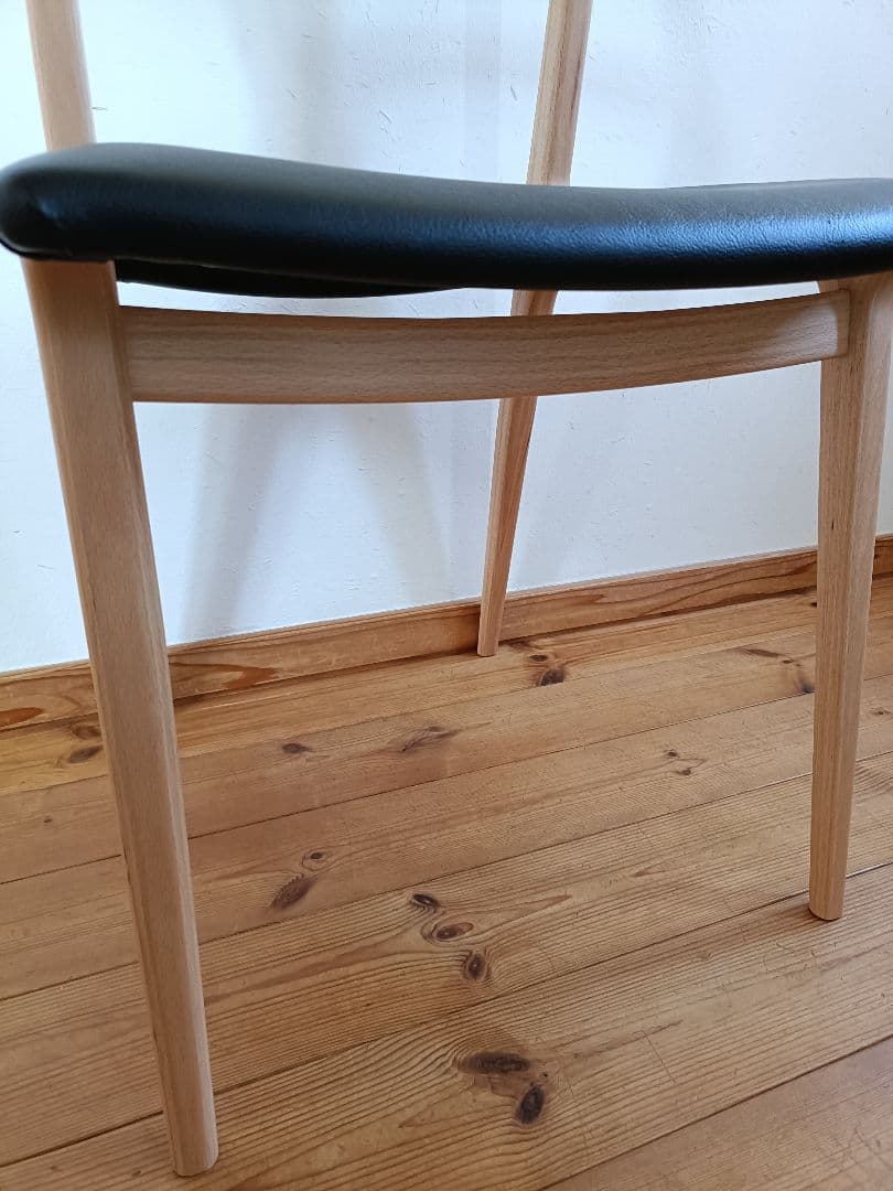 【美品】天童木工　ダイニングチェア　インパラチェア　T-5513WB-NT　①