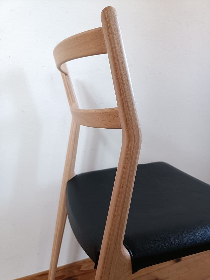 【美品】天童木工　ダイニングチェア　インパラチェア　T-5513WB-NT　①