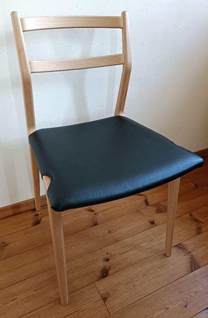 【美品】天童木工　ダイニングチェア　インパラチェア　T-5513WB-NT　①