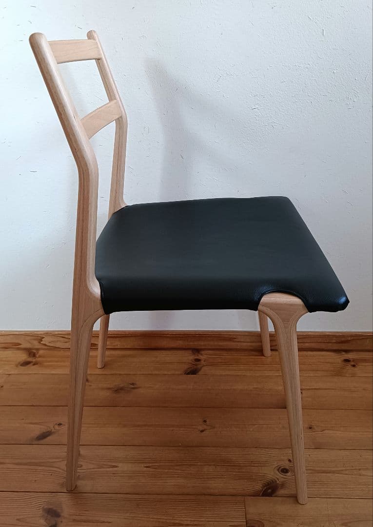 【美品】天童木工　ダイニングチェア　インパラチェア　T-5513WB-NT　①