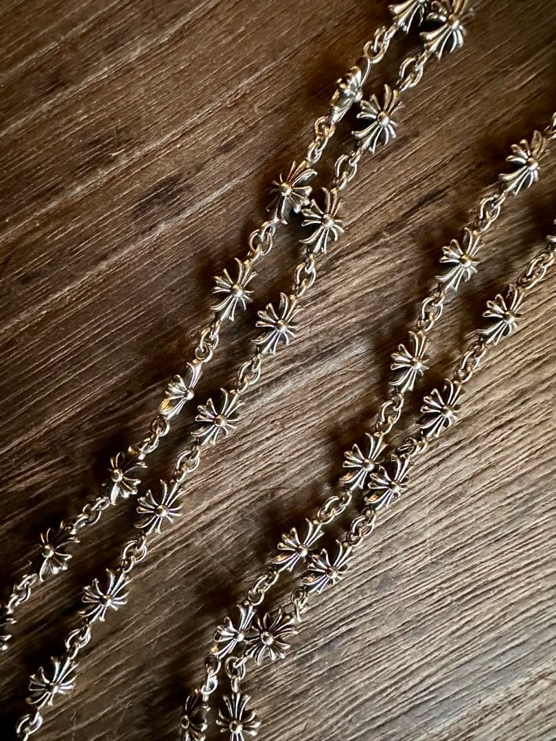 クロス２連チェーンウォレットチェーン