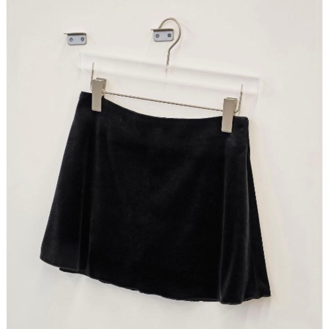 今期 新品TODAYFUL Velour Square Skirt ミニスカート