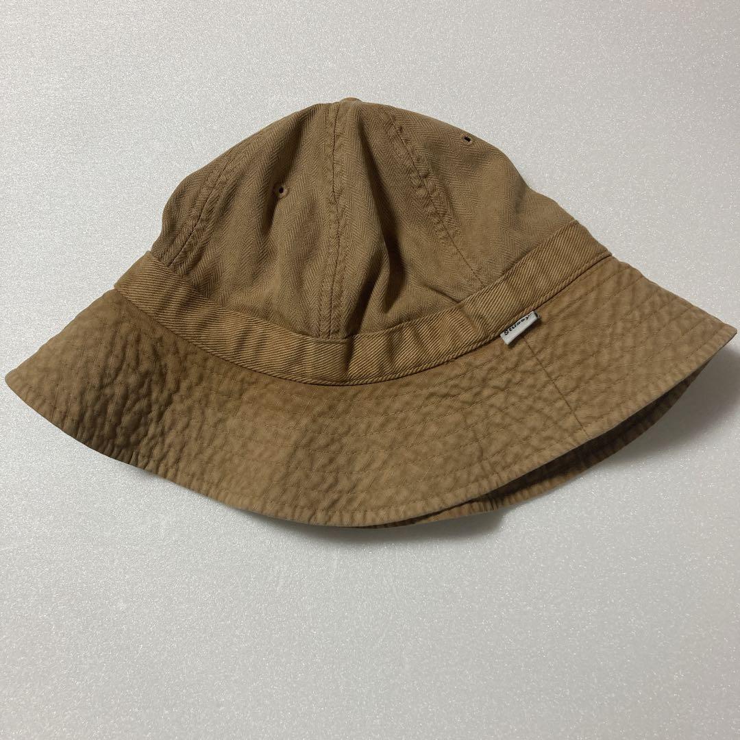 希少 激レア 90s old stussy クラッシャーハット アースカラー