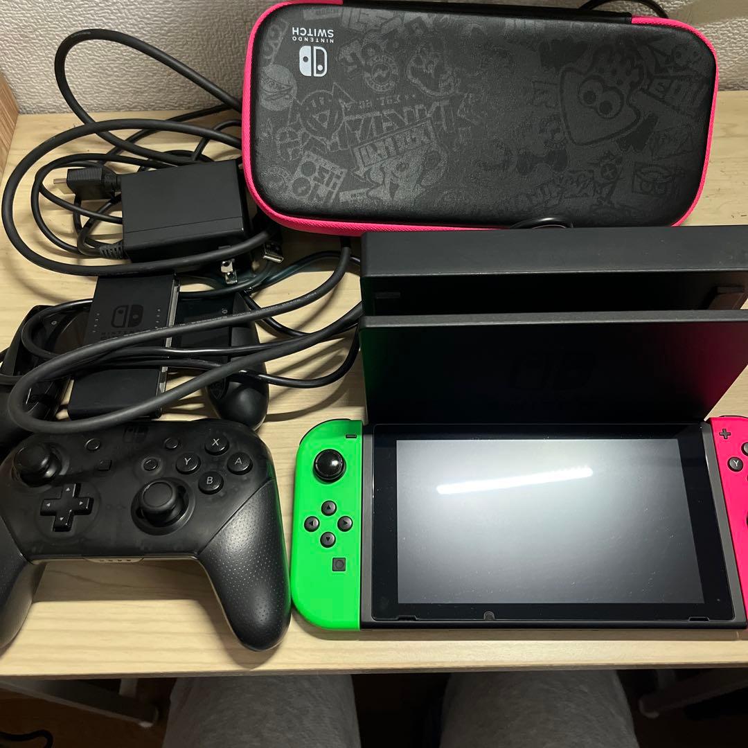 Nintendo Switch 本体　プロコン付き　中古品