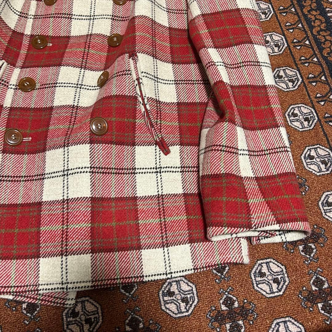 Vivienne Westwood MAN イタリア製 チェック ウールコート