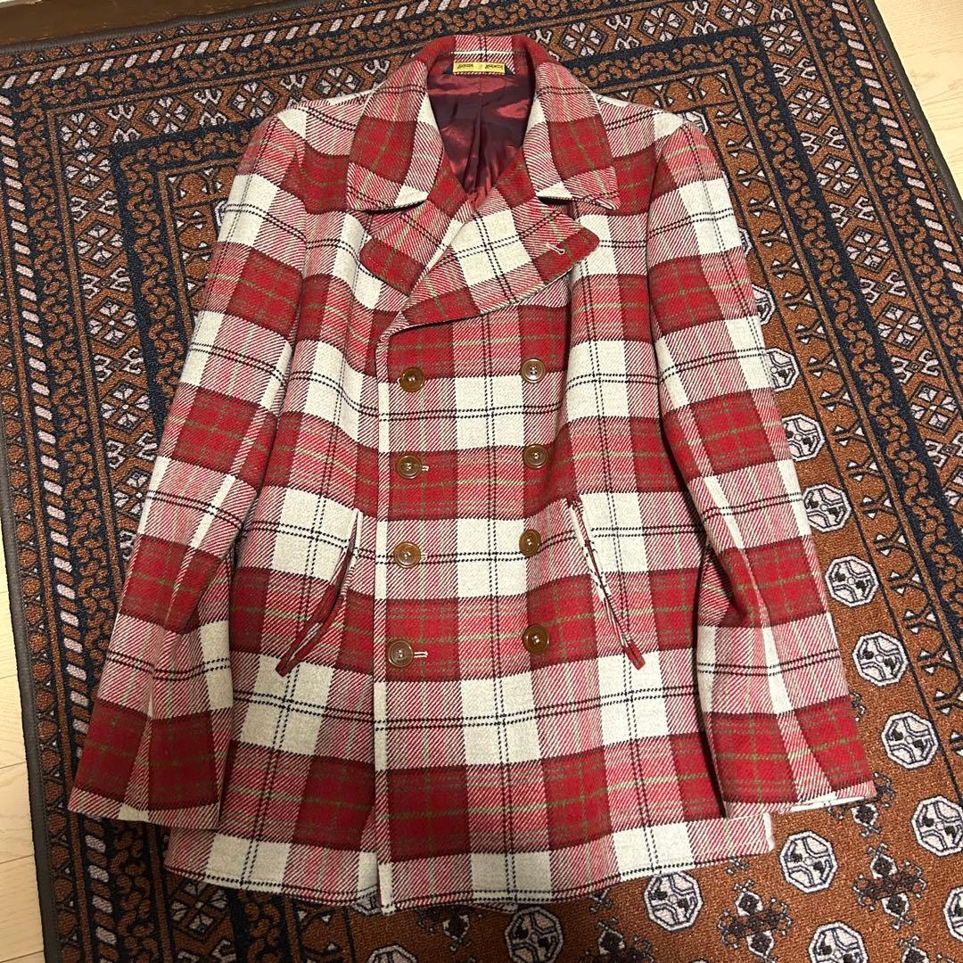 Vivienne Westwood MAN イタリア製 チェック ウールコート